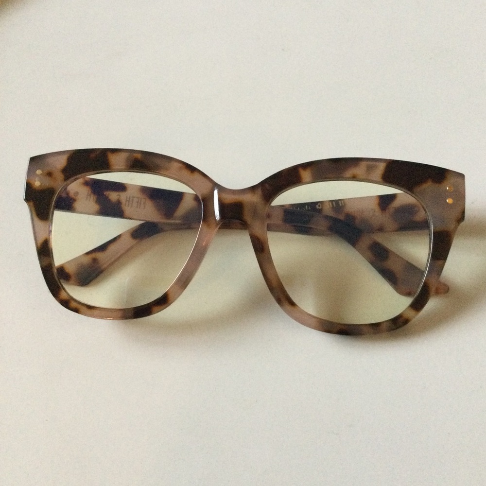 FIFTH & NINTH BLUE LIGHT BLOCKING GLASSES OVERSIZED TORTOISE NWOT